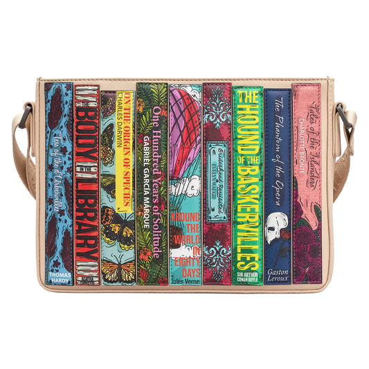 Champagne Classics Book Club Cross Body Bag