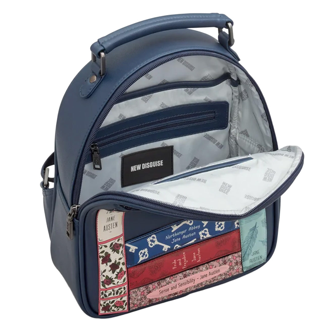 Jane Austen Book Club Backpack – Navy