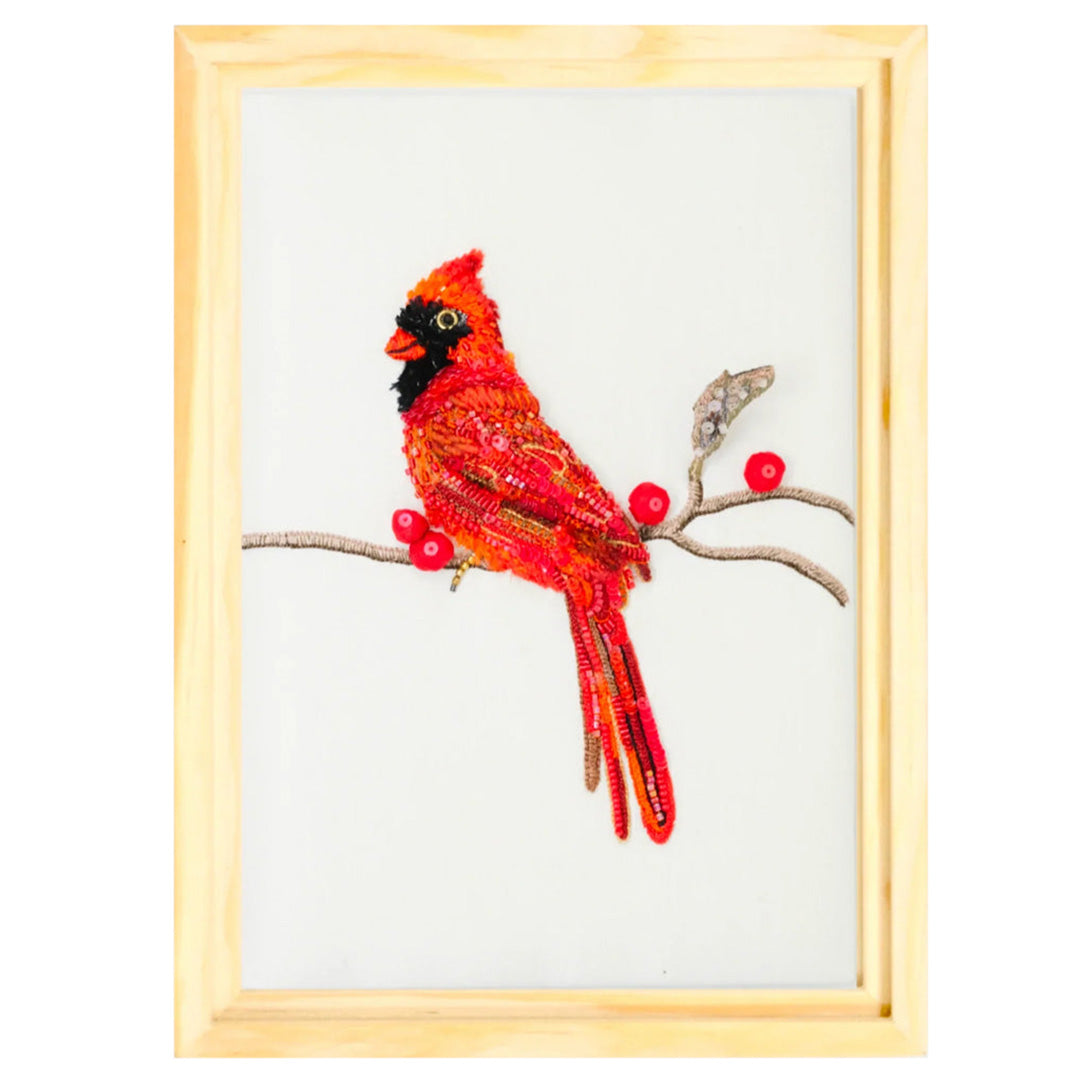 Trovelore Beaded Art – Red Cardinal