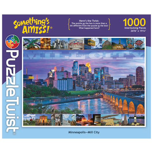 PuzzleTwist Minneapolis Mill City Puzzle