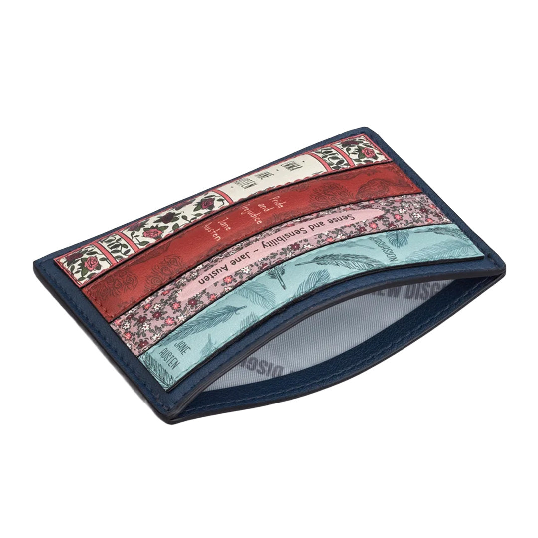 Jane Austen Book Club Card Holder – Navy