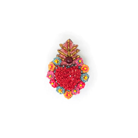 Trovelore Brooch Pin – Blossom Heart