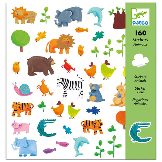 DJECO Sticker Sheets – Animals