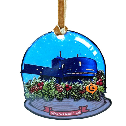 Heidi Larson Ornament – Guthrie Snowglobe