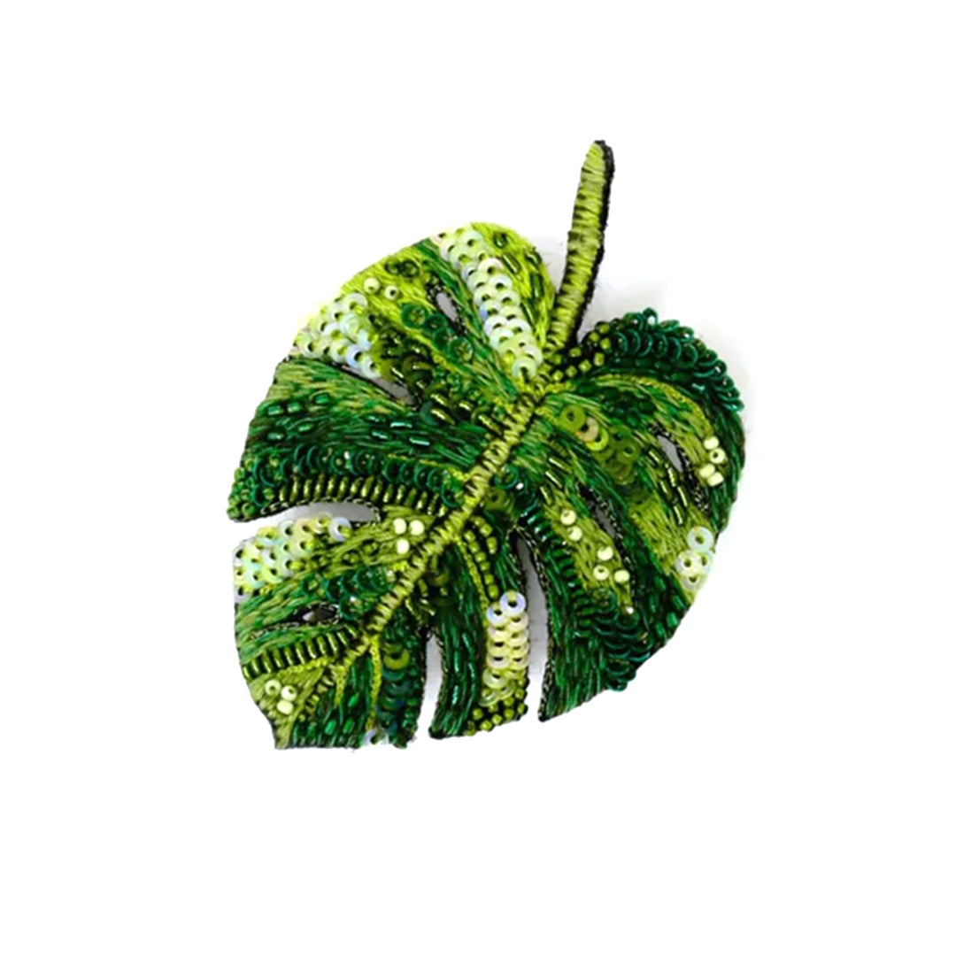 Trovelore Brooch Pin – Monstera Leaf