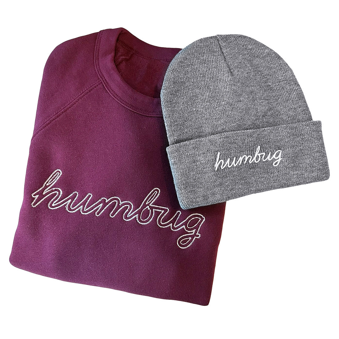 Humbug Sweatshirt and Beanie Set