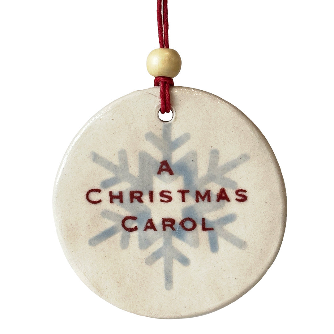 A Christmas Carol Ornament – Winter Snowflake