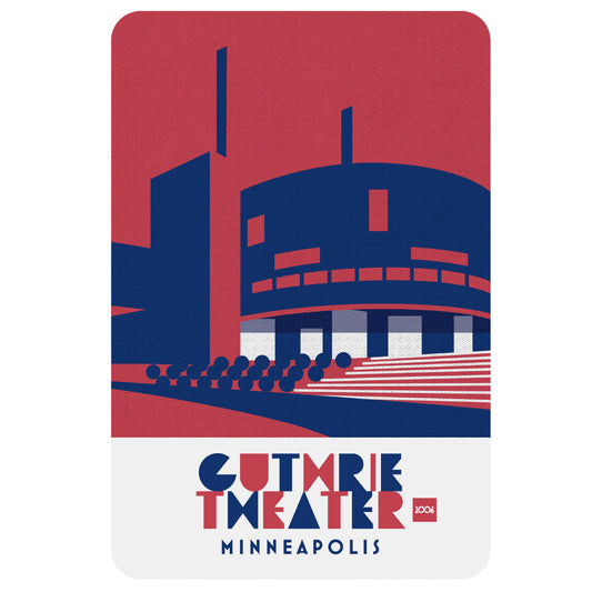 Bob Tema Postcard – Guthrie on the River