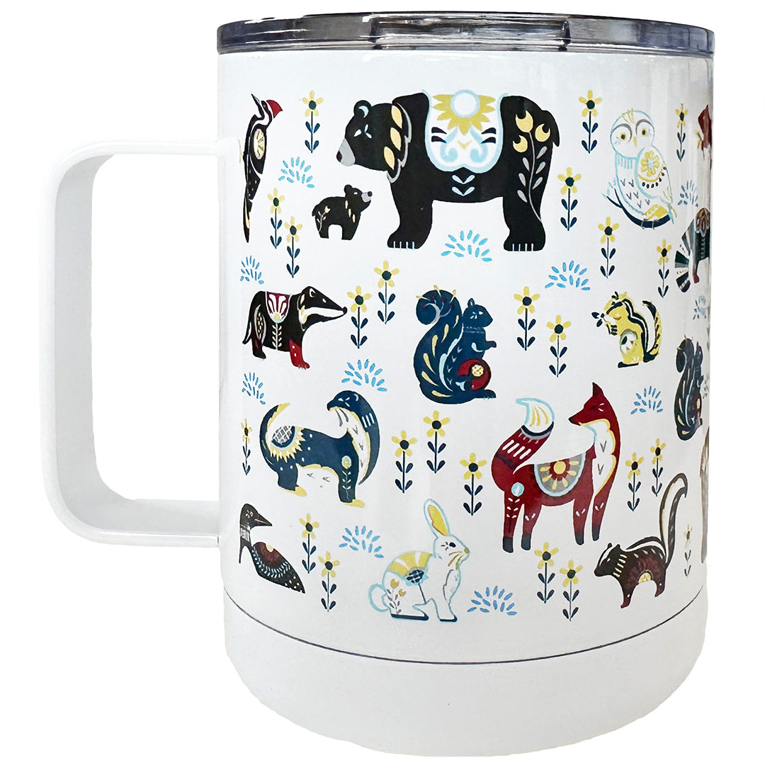 Cindy Lindgren Woodland Dalas Camp Mug