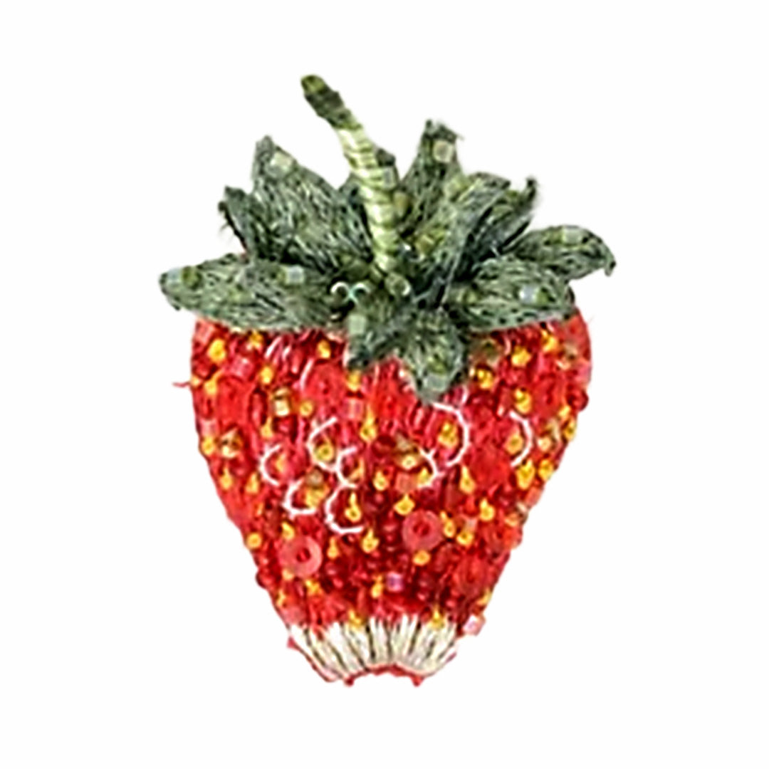 Trovelore Brooch Pin – Sparkle Strawberry