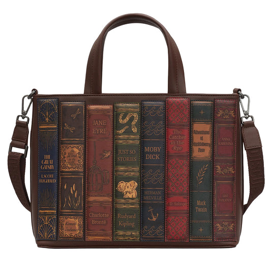 Classic Canon Book Club Multiway Grab Bag – Brown