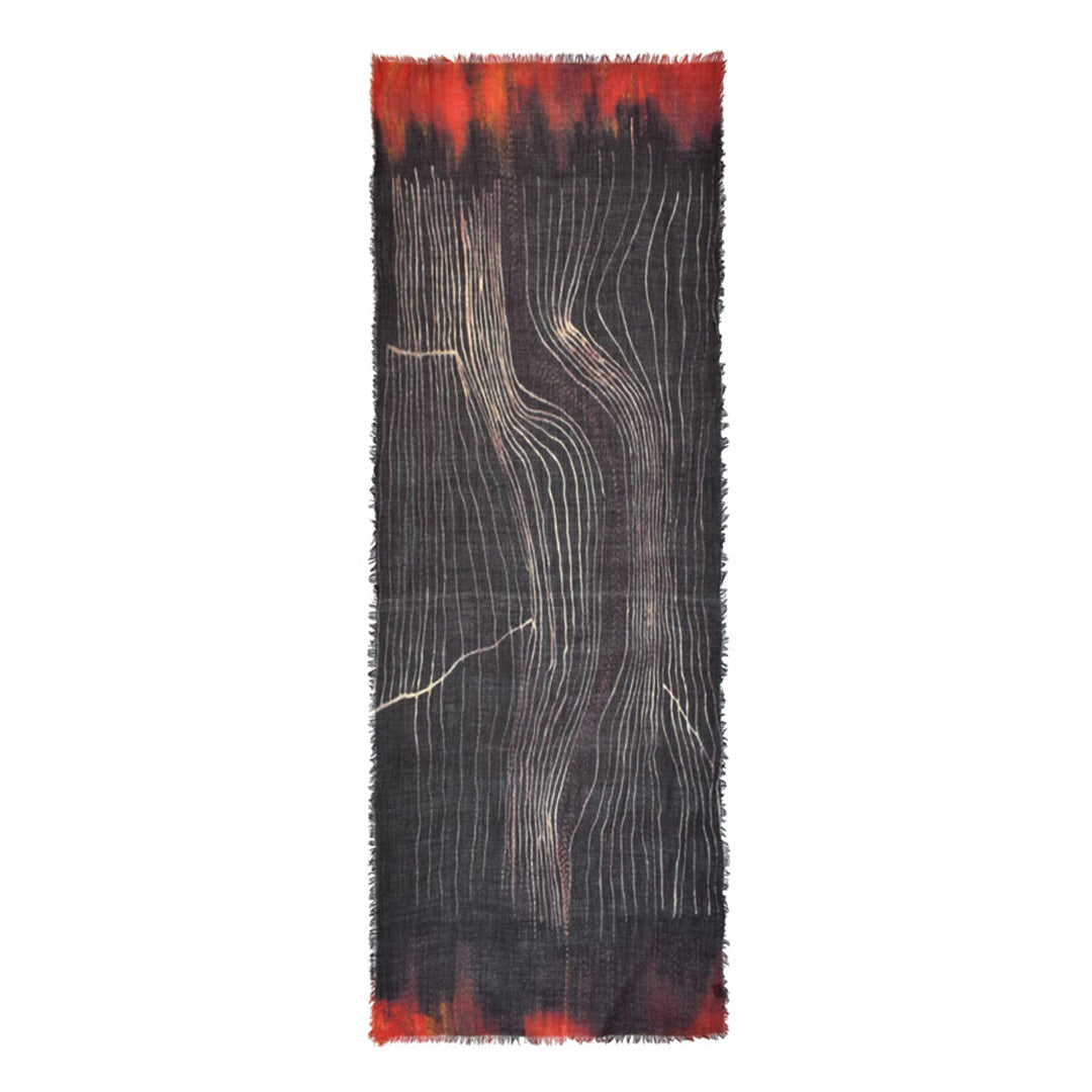 Dupatta Designs Scarf – Sapwood Abstract Striped