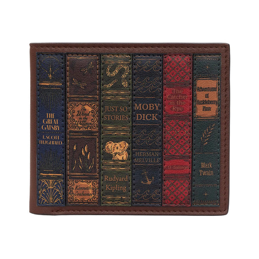 Classic Canon Book Club Wallet – Brown