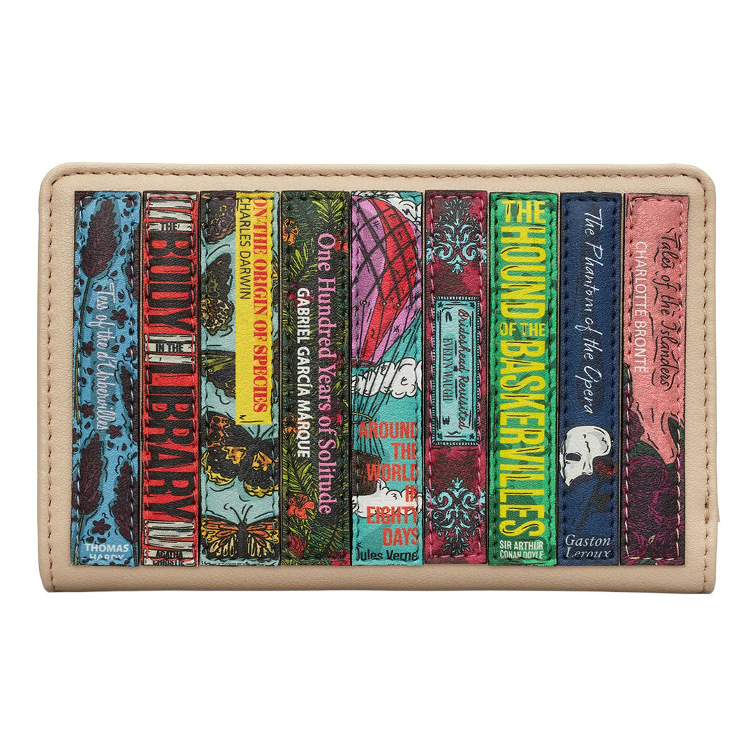 Champagne Classics Book Club Zip Around Purse