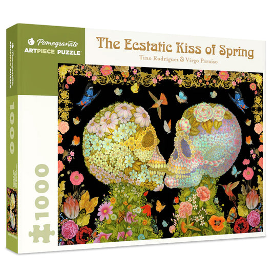 Tino Rodriguez and Virgo Paraiso: The Ecstatic Kiss of Spring 1000-Piece Jigsaw Puzzle