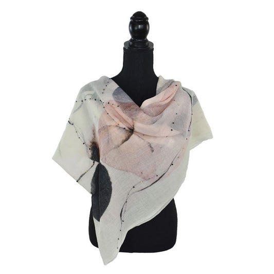Dupatta Designs Scarf – Hendricks Embroidered Pink