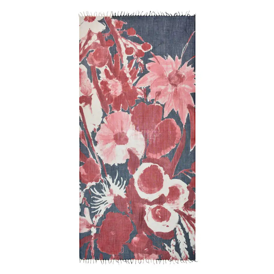 Dupatta Designs Scarf – Kate Oversized Wool Red