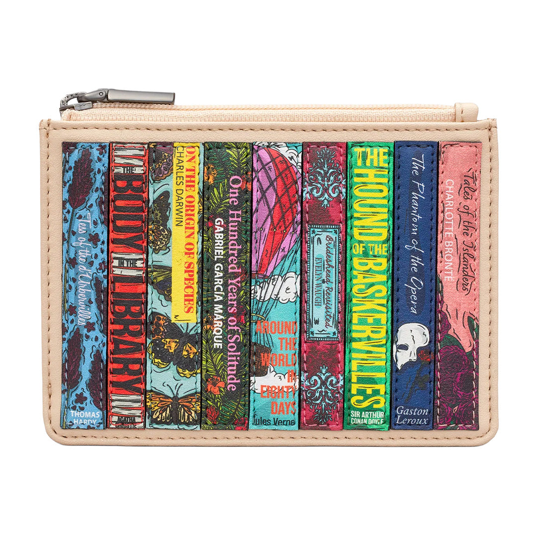 Champagne Classics Book Club Zip Top Purse