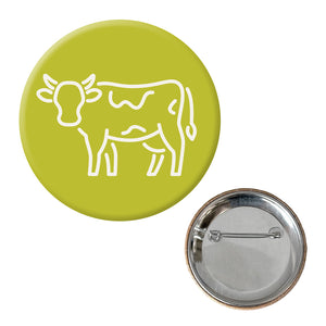 Into the Woods Button – Milky White