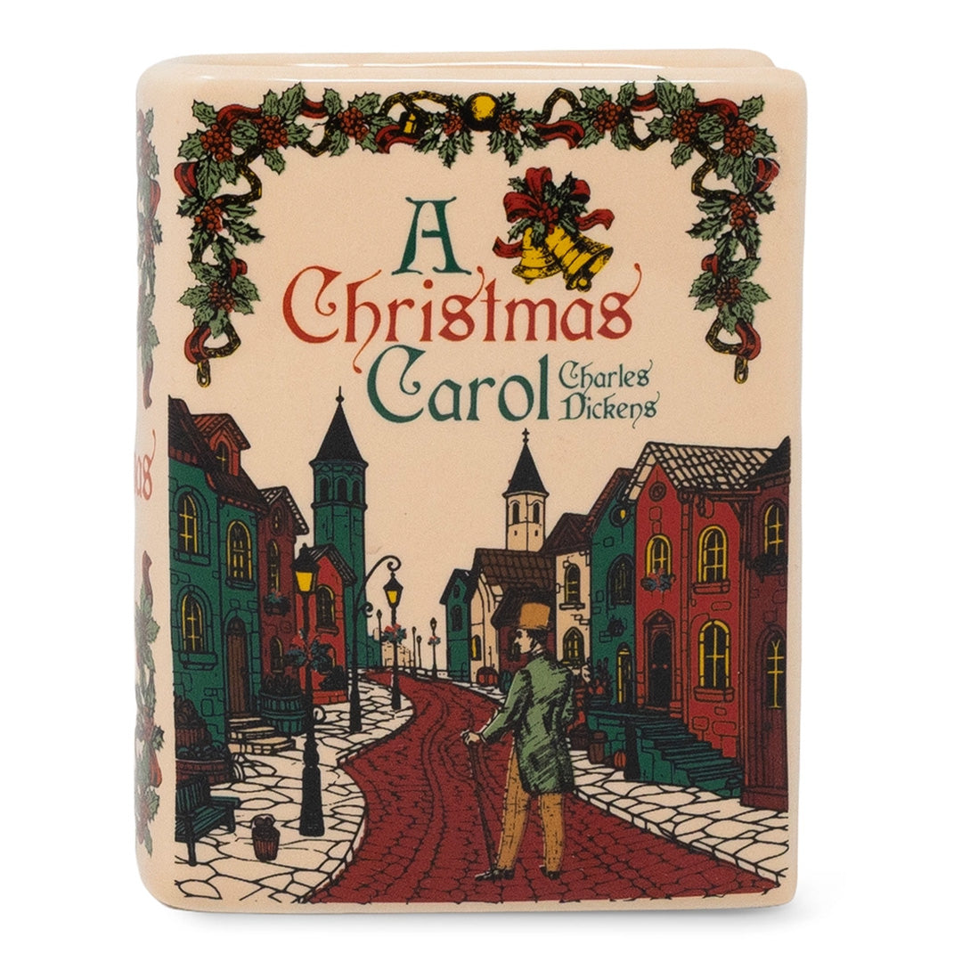 A Christmas Carol Book Candle