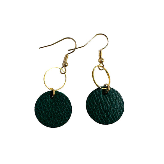 Spoon & Theory Earrings – Emerald Tiny