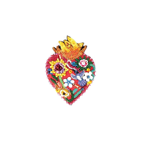 Trovelore Brooch Pin – Flaming Heart