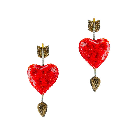 Trovelore Earrings – Heart Spell