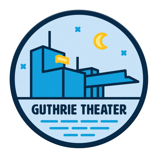 Guthrie Badge Sticker – Night