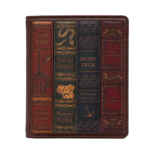 Classic Canon Book Club Flap Over Purse – Brown