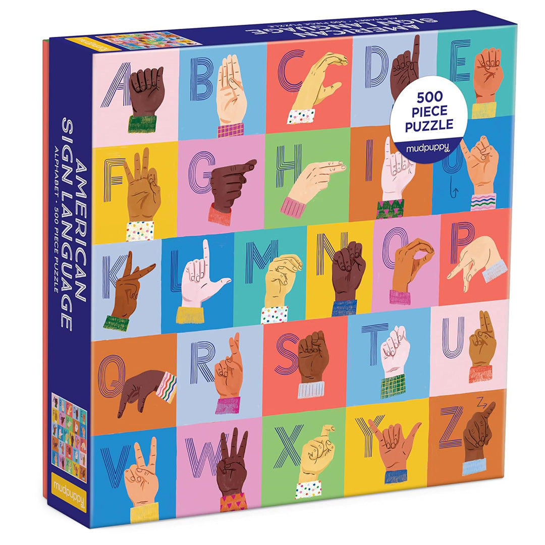 American Sign Language Alphabet Jigsaw Puzzle