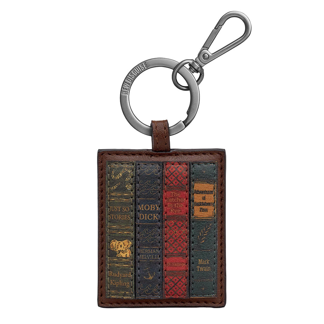 Classic Canon Book Club Keyring – Brown