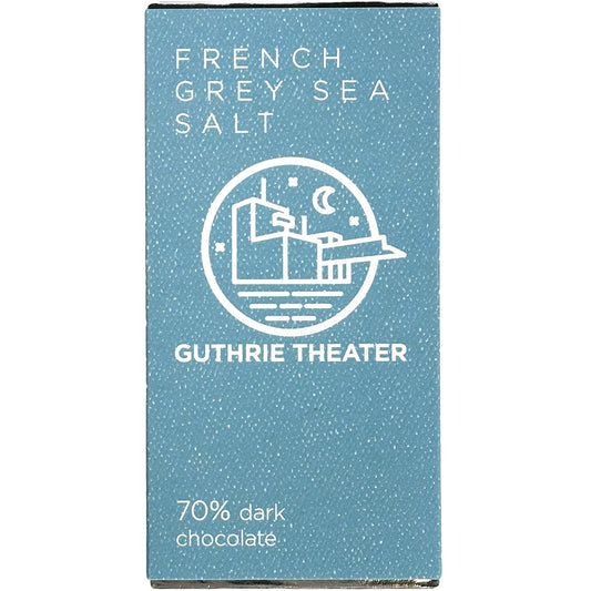 Guthrie Theater Chocolate Bar – French Grey Sea Salt (2 oz)