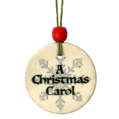 A Christmas Carol Ornament – Snowflake