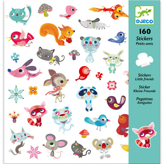 DJECO Sticker Sheets – Little Friends