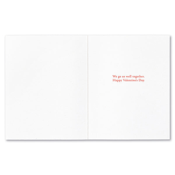 Positively Green Valentine's Card – Pierre Teilhard de Chardin