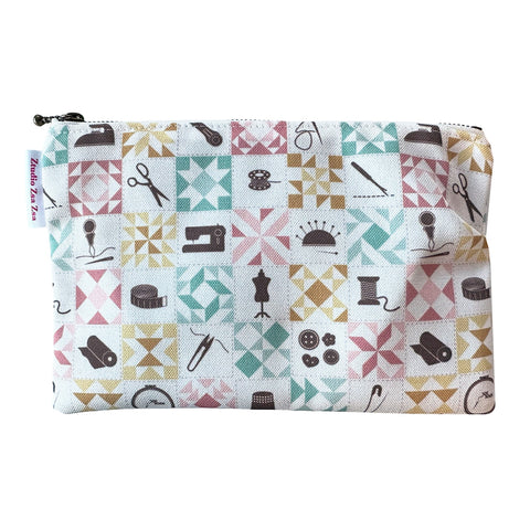 Zip Pouch Small – Sewing Quilt