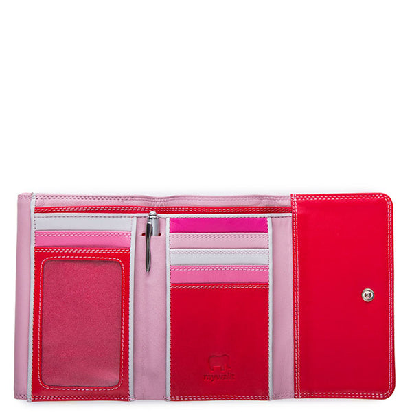 Mywalit Double Flap Purse/Wallet – Ruby