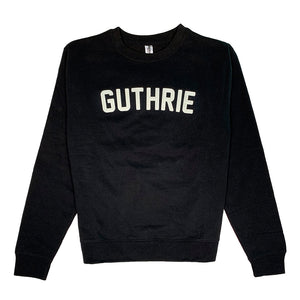 Guthrie Long Sleeve Sweatshirt Black – Adult