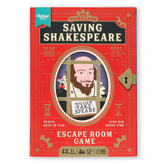 Saving Shakespeare: An Escape Room Game