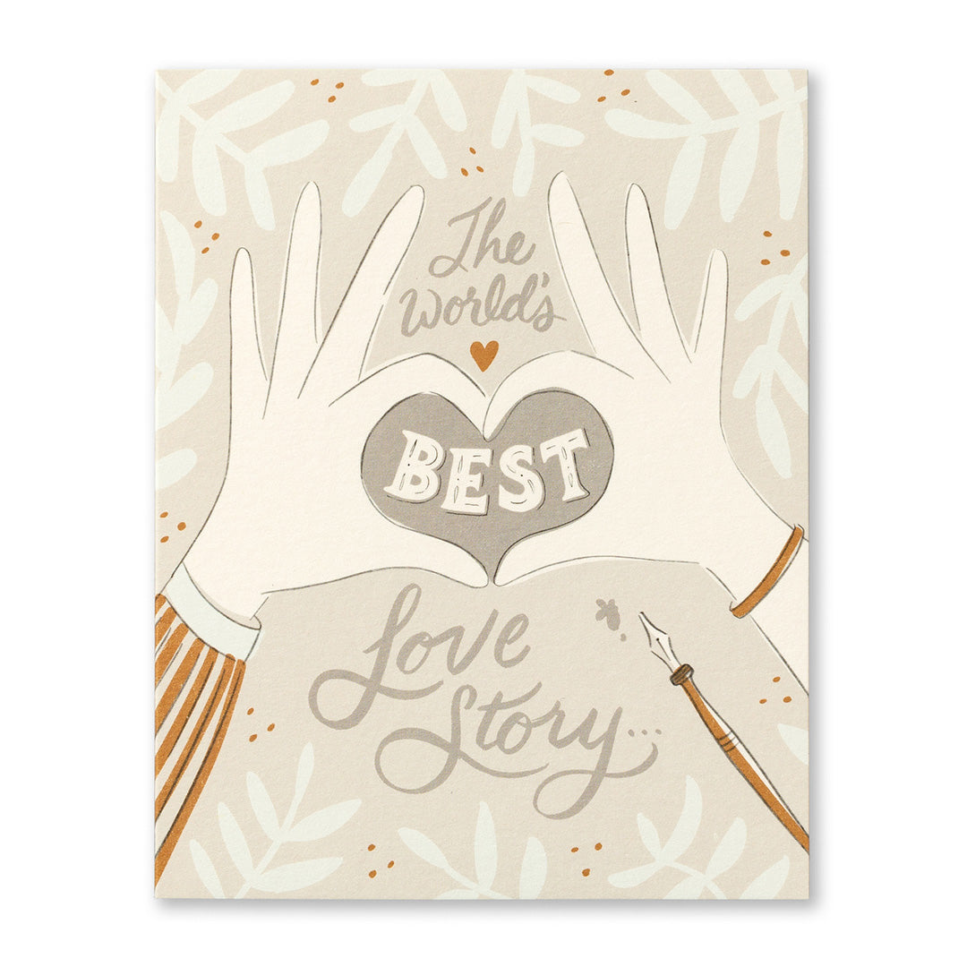 Love Muchly Wedding Card - The World's Best Love Story