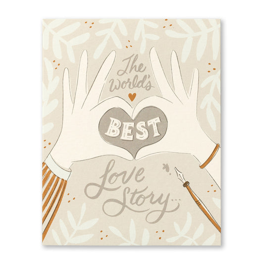Love Muchly Wedding Card - The World's Best Love Story