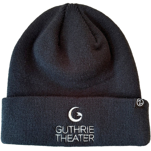 Guthrie Logo Beanie – Black