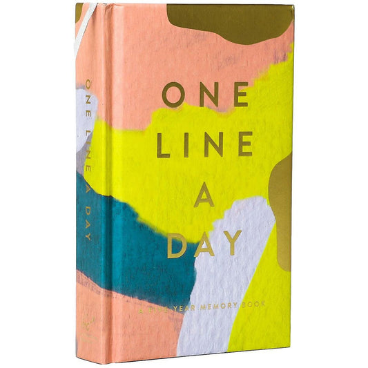 One Line a Day: A Five-Year Memory Book (Modern)