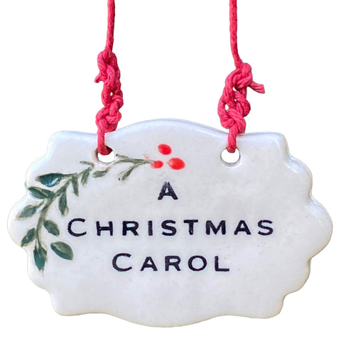 A Christmas Carol Ornament – Holly Sprig