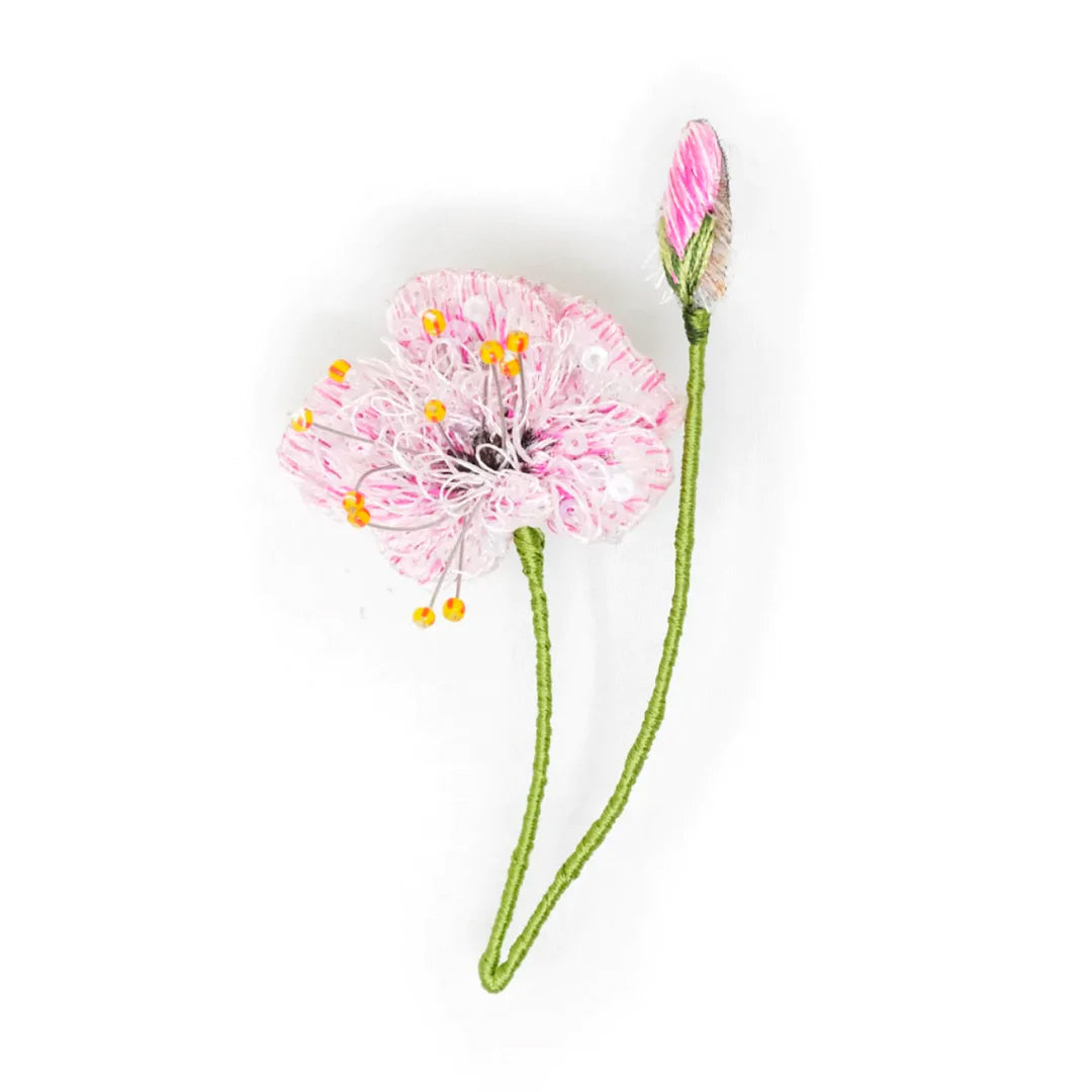 Trovelore Brooch Pin – Pink Cranesbill