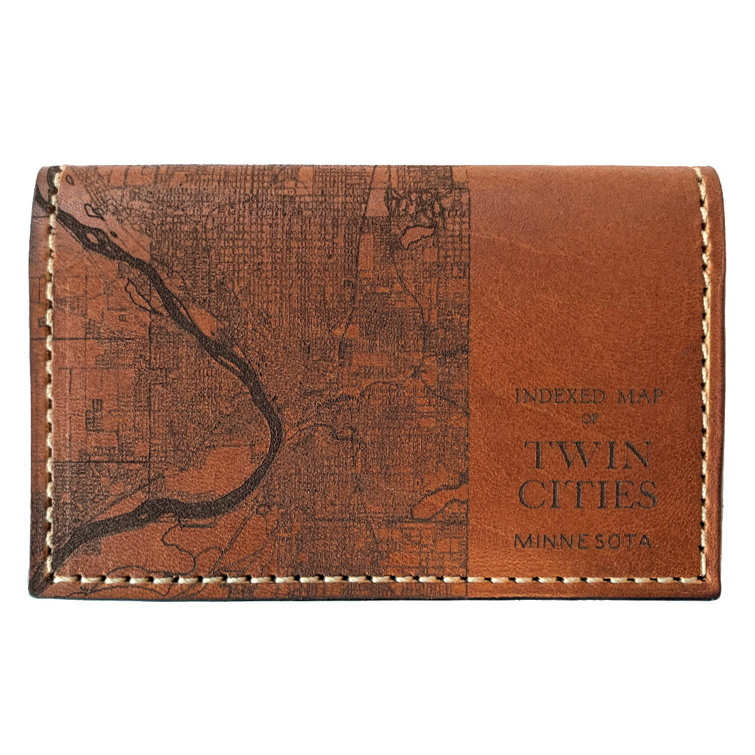 Twin Cities Map Card Wallet