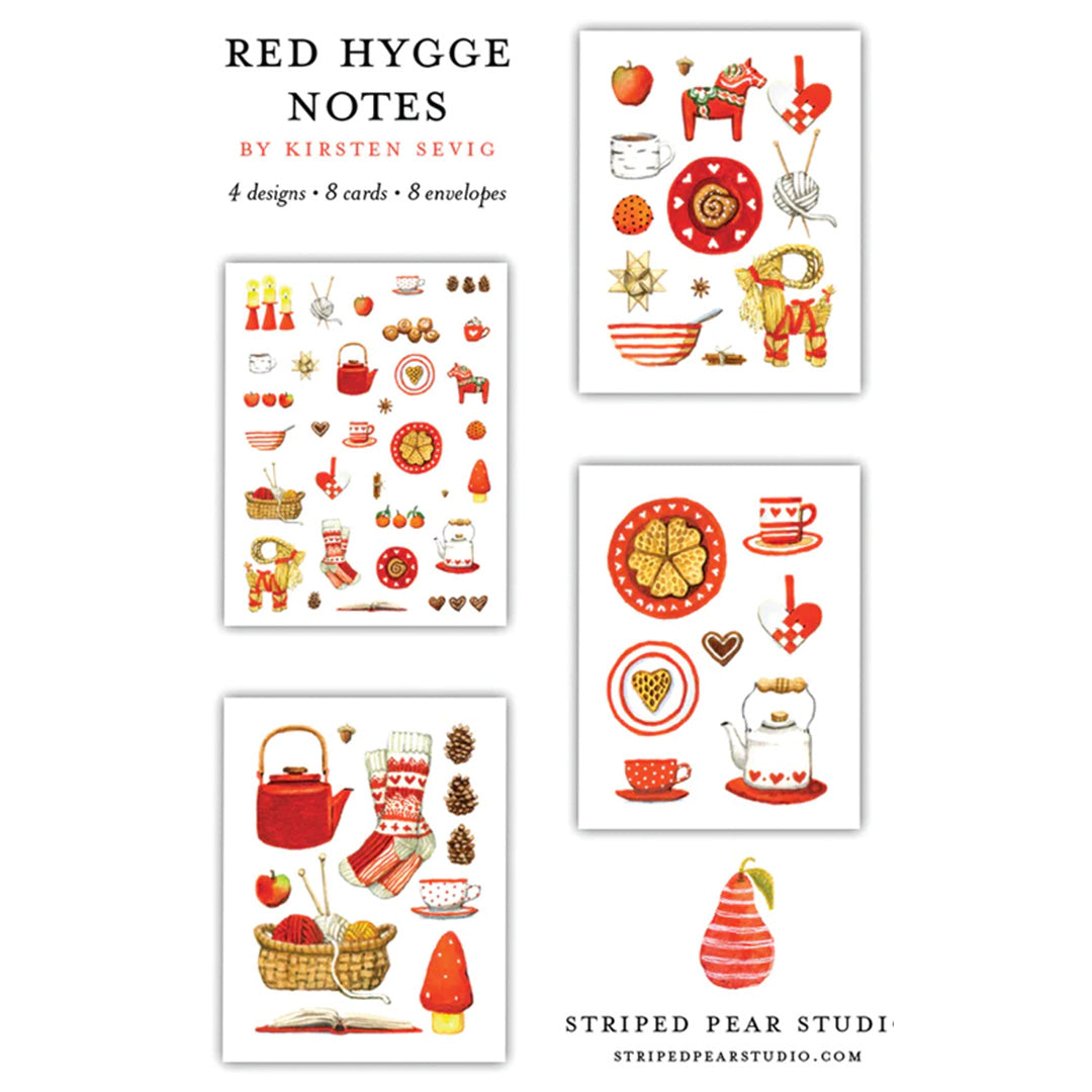 Kirsten Sevig Red Hygge Notes