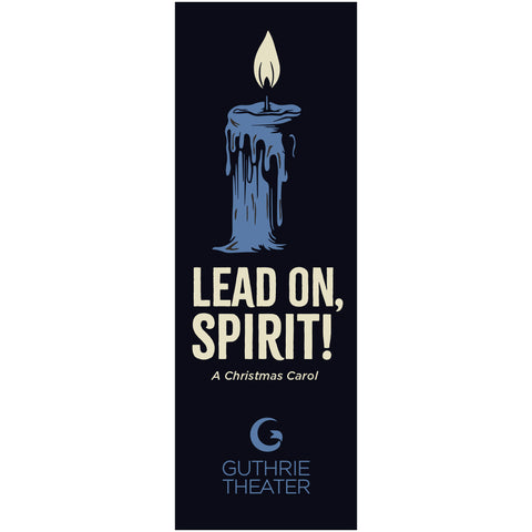 A Christmas Carol Bookmark – "Lead on, spirit"