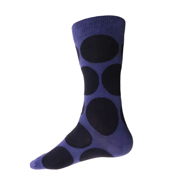 This Night Dotty Socks – Periwinkle