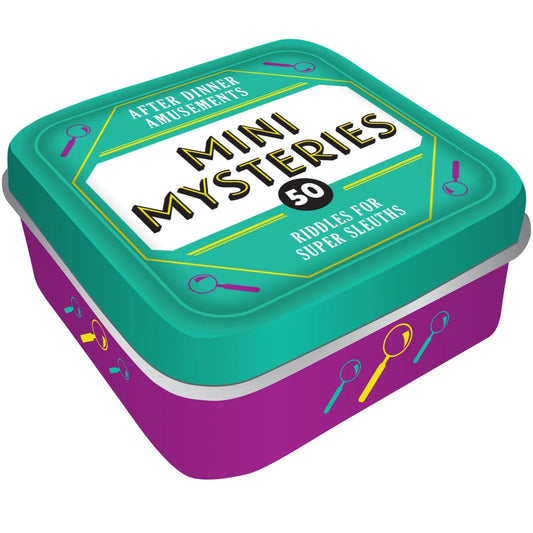 After Dinner Amusements: Mini Mysteries: 50 Riddles for Super Sleuths